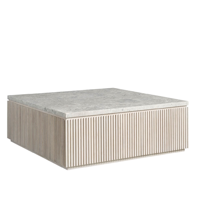 Maklaine Modern / Contemporary Accent Cocktail Table in Gray