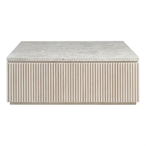 Maklaine Modern / Contemporary Accent Cocktail Table in Gray