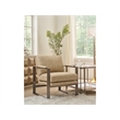 Maklaine Modern / Contemporary Accent End Wood Table in Gray