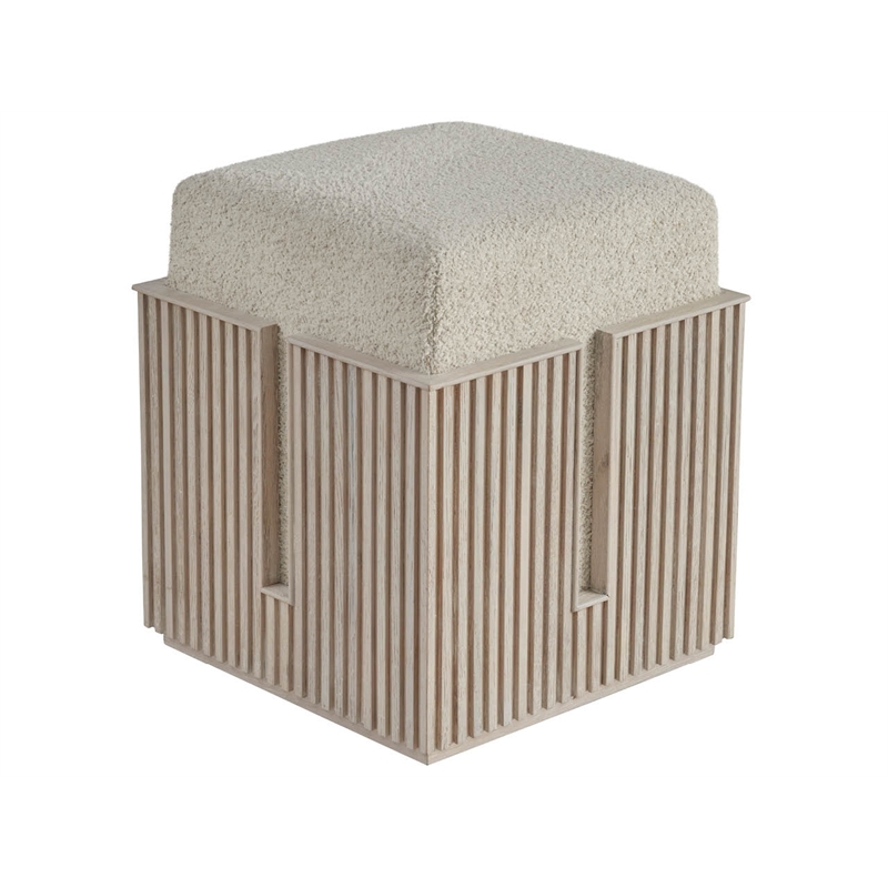 Maklaine  Modern / Contemporary Accent Bunching Stool in Gray