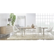 Maklaine Modern Transitional Wood Media Sideboard in Gray Finish