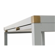Maklaine Modern Transitional Wood Media Sideboard in Gray Finish