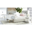 Maklaine Modern Transitional 6-Drawer Wood Dresser in White Finish