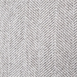 Maklaine Transitional Frost Gray Fabric Wrapped Honey Wooden Frame Accent Chair