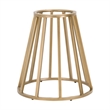 Maklaine Modern Transitional Metal Dining Table Base in Gold