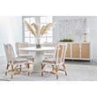 Maklaine Modern Transitional Wood Media Sideboard in White Finish