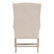 Maklaine Modern Transitional Fabric Arm Chair in Bisque Beige