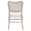 Maklaine Modern Transitional Wood Dining Chair in Gray (Set of 2)