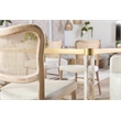 Maklaine Modern Transitional Wood Dining Chair in Gray (Set of 2)