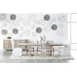 Maklaine Modern Transitional Wood Dining Chair in Gray (Set of 2)