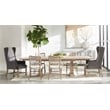 Maklaine Modern Transitional Wood Dining Chair in Gray (Set of 2)