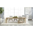 Maklaine Modern Transitional Fabric Dining Chair in White/Set of 2