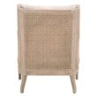 Maklaine Modern Transitional Fabric Club Chair in Gray Finish
