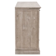 Maklaine Modern Transitional Wood 7-Drawer Media Dresser in Gray