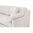 Maklaine Contemporary Transitional Fabric Right Arm Sofa in Beige