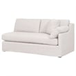 Maklaine Contemporary Transitional Fabric Right Arm Sofa in Beige