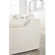 Maklaine Contemporary Transitional Fabric Right Arm Sofa in Beige