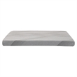 Maklaine Modern Transitional Fabric Queen Sofa Mattress in Gray