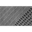 Maklaine Modern Transitional Fabric Queen Sofa Mattress in Gray