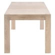 Maklaine Contemporary Transitional Wood Dining Table in Honey Oak