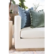 Maklaine Modern Transitional Wood End Table in White Finish Wash