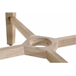Maklaine Contemporary Transitional Wood Dining Table in Natural