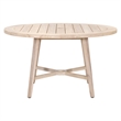 Maklaine Contemporary Transitional Wood Dining Table in Natural
