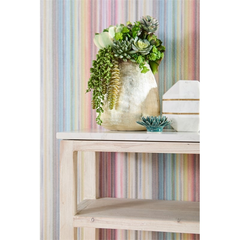 Maklaine Modern Transitional Wood Console Table in White Finish