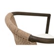 Maklaine Contemporary Transitional Wood Chair in Brown Finish