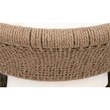 Maklaine Contemporary Transitional Wood Chair in Brown Finish