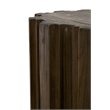 Maklaine Modern Transitional Wood Accent Table in Drift Brown