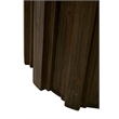 Maklaine Modern Transitional Wood Accent Table in Drift Brown