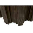 Maklaine Modern Transitional Wood Accent Table in Drift Brown