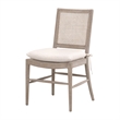 Maklaine Modern Transitional Dining Chair Set of 2 in Natural