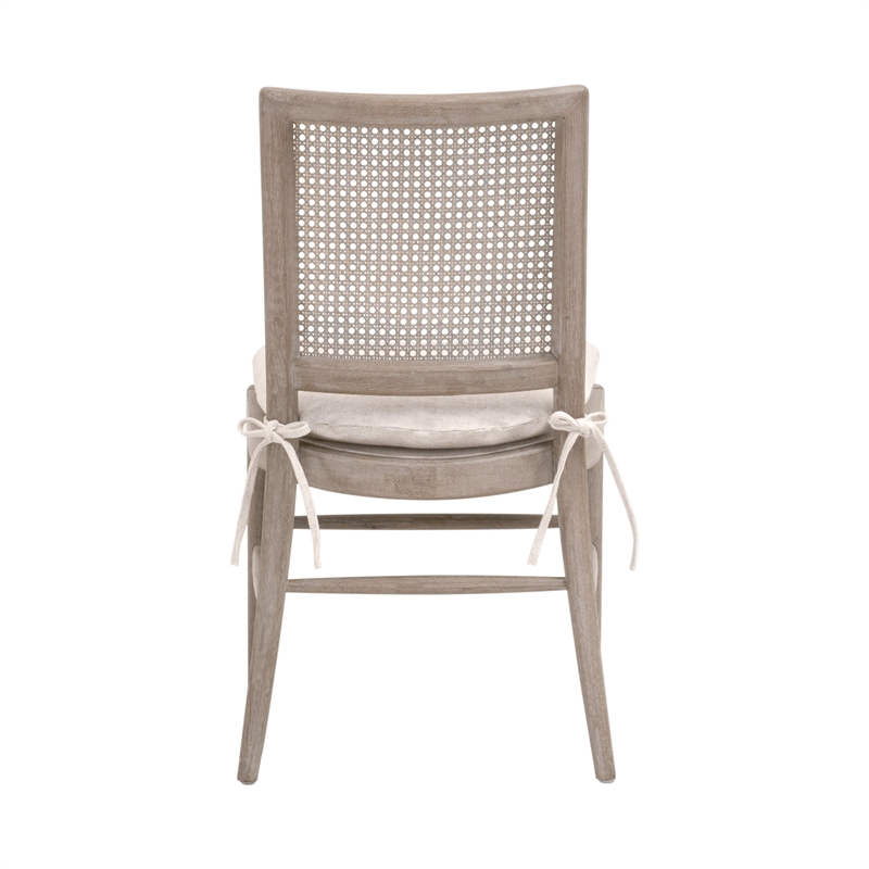 Maklaine Modern Transitional Dining Chair Set of 2 in Natural
