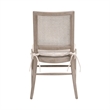 Maklaine Modern Transitional Dining Chair Set of 2 in Natural