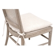 Maklaine Modern Transitional Dining Chair Set of 2 in Natural