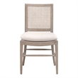 Maklaine Modern Transitional Dining Chair Set of 2 in Natural