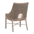 Maklaine Modern Transitional Dining Chair Set of 2 in Natural
