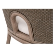 Maklaine Modern Transitional Dining Chair Set of 2 in Natural