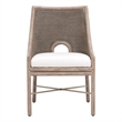 Maklaine Modern Transitional Dining Chair Set of 2 in Natural