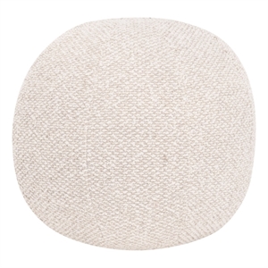 Maklaine Contemporary Transitional 12&quot Sphere Pillow in Beige