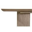 Maklaine Modern Transitional Extension Dining Table in Natural