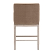 Maklaine Contemporary Transitional Counter Stool in Brown Finish