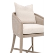 Maklaine Contemporary Transitional Counter Stool in Natural Finish