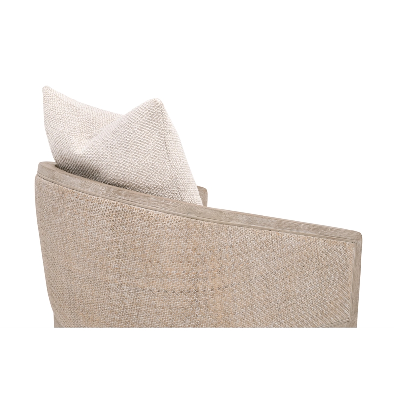 Maklaine Contemporary Transitional Counter Stool in Natural Finish