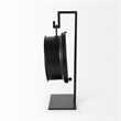 Maklaine Contemporary Metallic Brown Metal Hanging Table Clock