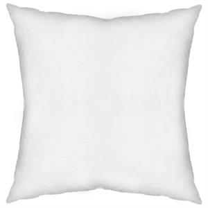 Maklaine Contemporary 22 x 22 White Fabric Down pillow insert
