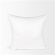 Maklaine Modern / Contemporary 20 x 20 White Down pillow insert