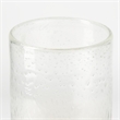 Maklaine Modern / Contemporary Small Brushed Gold Metal Glass Vase